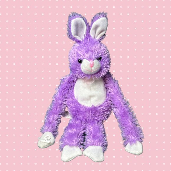 Other - Stuffed Purple Bunny, 14.5"